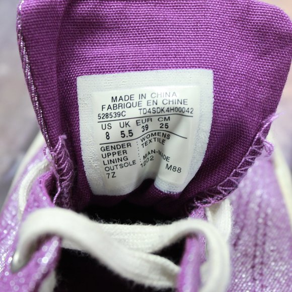 JACK PURCELL Converse Lace-up Sneakers Size 8 - Picture 8 of 9